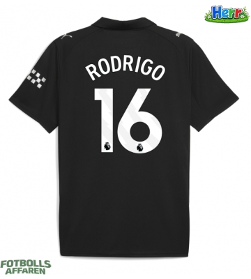 Manchester City Rodri Hernandez #16 Bortatröja 2025-26 Kortärmad